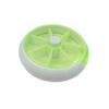 7 Day Seven-grid Pill Box Rotating Travel Pill Case Simple Medicine Pill Box  Granule Storage