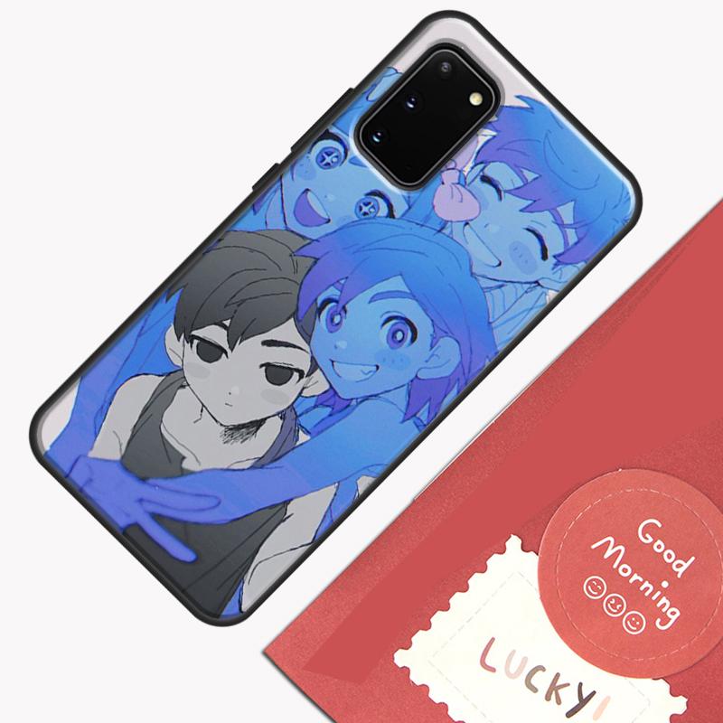 Чехол для телефона Samsung Galaxy S22 S21 S23 Ultra Note 20 S8 S9 S10 Note 10 Plus S20 FE с изображением игры Omori