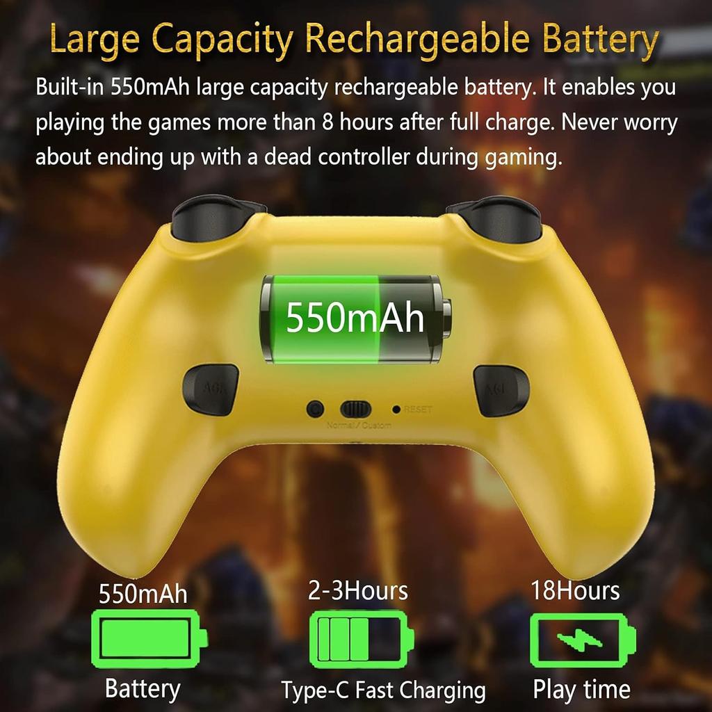 Игровой контроллер для iPhone iPad Switch, Direct Play, игровой джойстик Bluetooth, Call of Duty Mobile(наложенный платеж), Удар, Асфальт 9, Реальные гонки 3