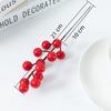 Artificial Berries Christmas Decoration Red Berry Branches for Xmas Tree Party Home Table Ornaments Red Fruit Wreath DIY Gift