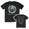Футболка Guns N Roses Not In This Lifetime Xerox GNR Rock Band Black Official