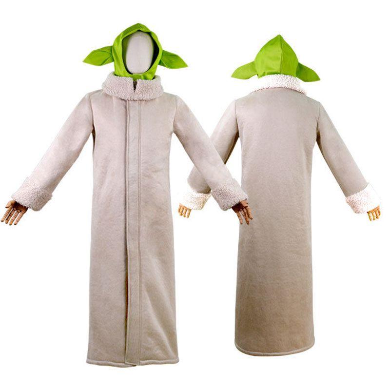 New American Tv Series the Mandalorian Baby Yoda Cosplay Costume Saint Weida Halloween Cosplay Stage Costume