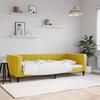 VidaXL Daybed Yellow 90x200 Cm Velvet 354013