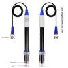 0-14pH Electrode Probes BNC Connector Cable for 0-14pH Meter Monitors Controllers Test Sensors Replace for Aquariums