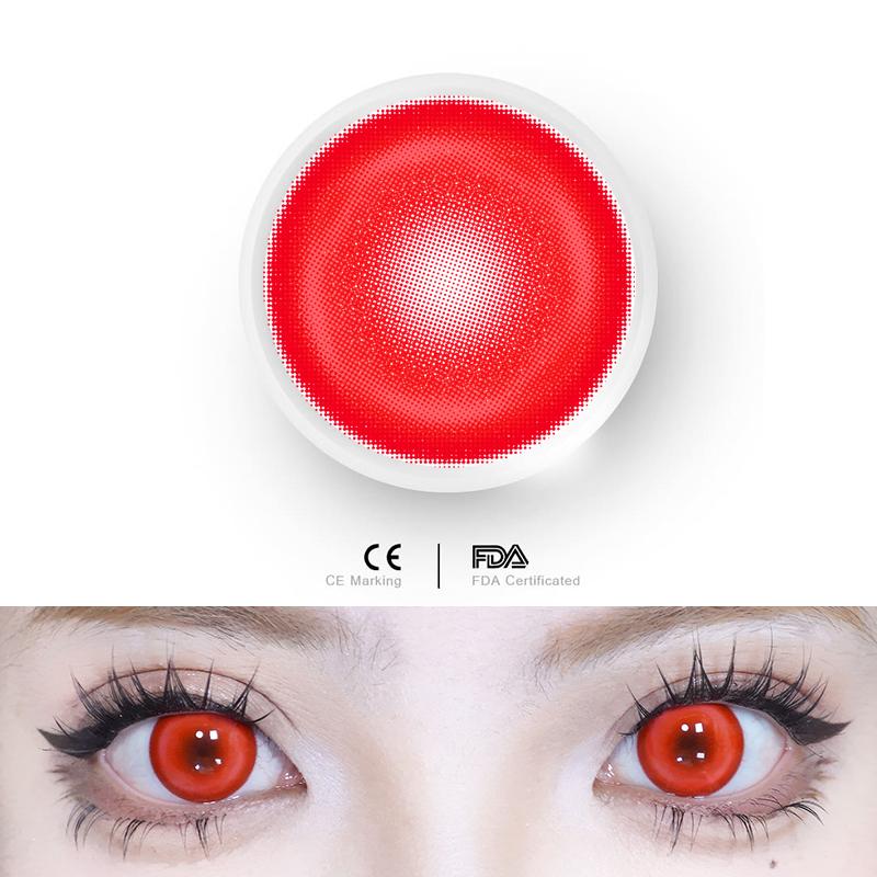 Graded Color Contact Lenses JeweLens 2pcs Anime Cosplay