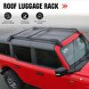 For Ford BRONCO Extended Roof Rack Lightweight Hardtop Cross Bars Kit Roof Expansion Platform Luggage Frame Modification