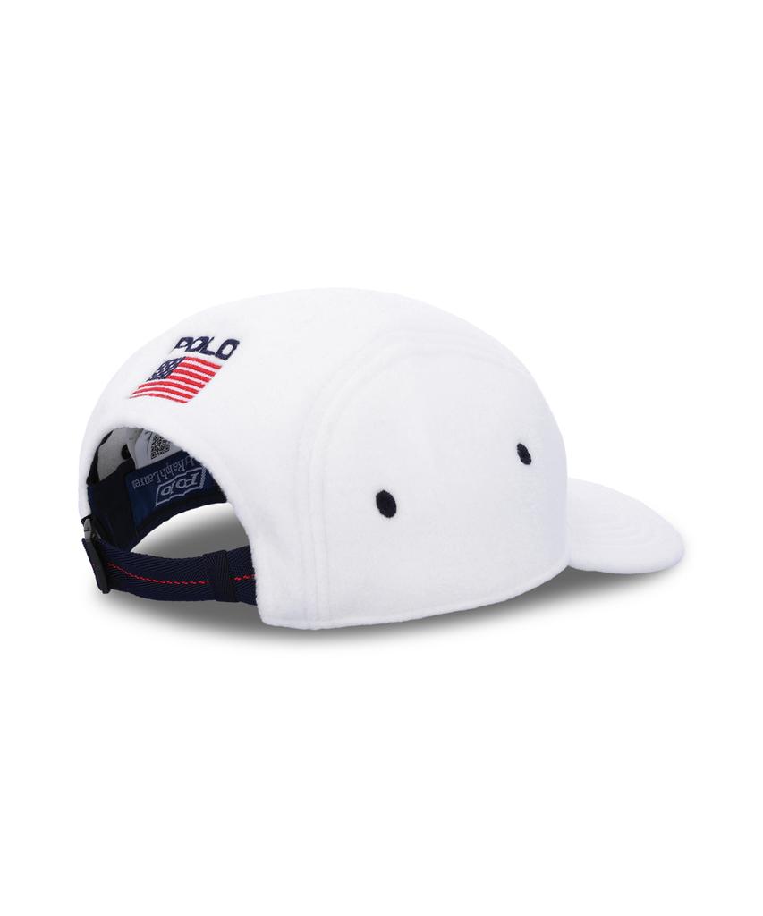 POLO RALPH LAUREN Флисовая кепка с флагом - Белая