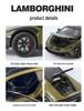 1:18 Alloy Series Lamborghini Bull Sound Light Model Car Toy