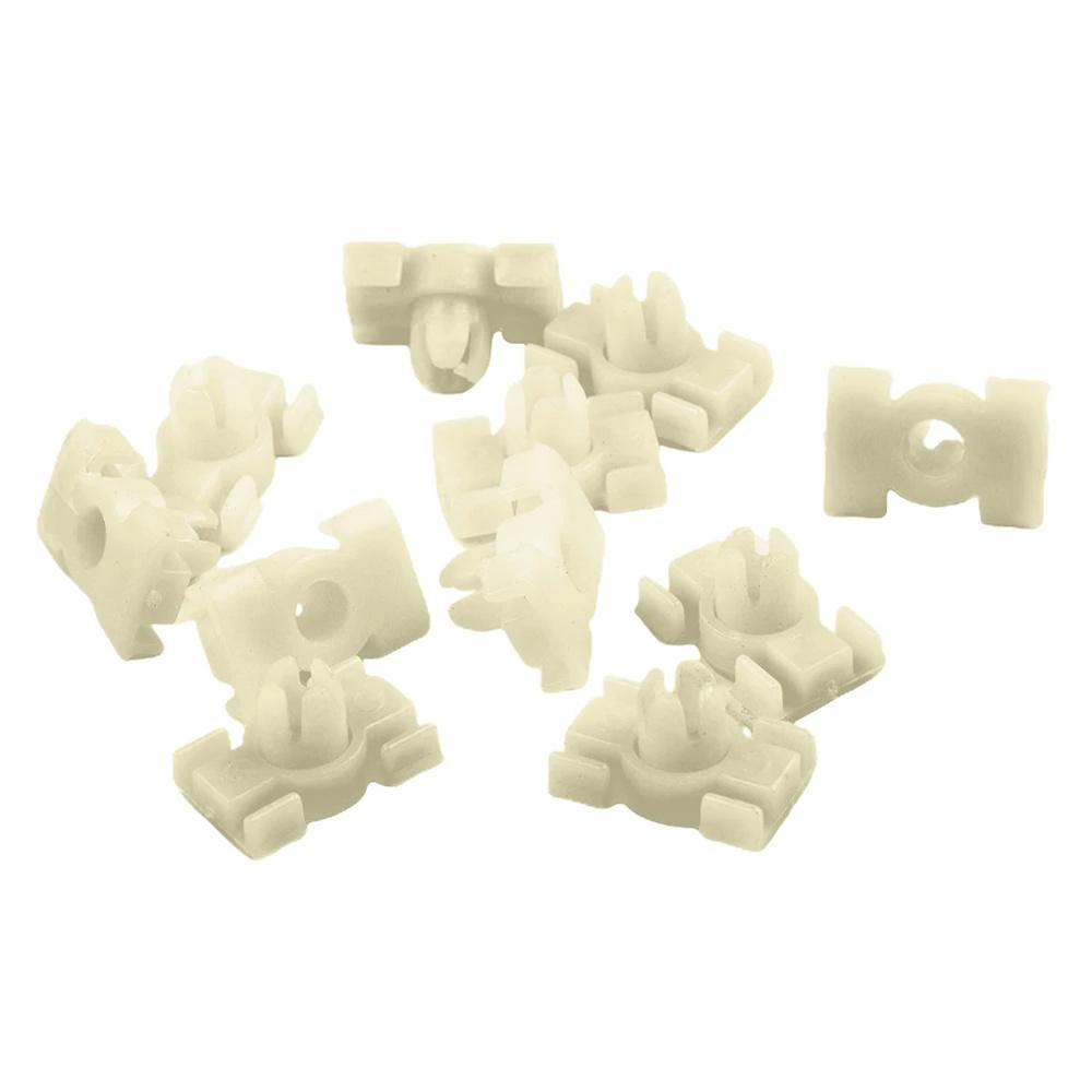 60 шт. Зажимные заглушки Громметы Уплотнительная лента для двери Клипсы отделки для Mercedes-Benz W123