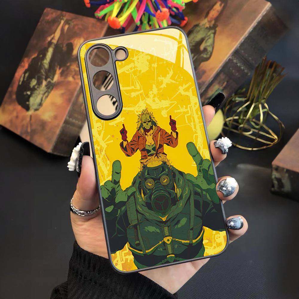 Чехол для телефона D-Dorohedoro Game для Samsung Galaxy S24 S23 S22 S21 S20 A24 A34 A54 A53 Note20 M54 Fe Ultra Plus Стекло