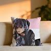 Toshiya Cushion Cover Cozy Velvet Throw PillowSoft Warm Cushion For Sofa  Bed