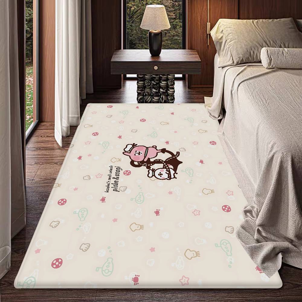 K-Kanahei Floor Mat Anti-slip Absorb Water Long Strip Cushion Bedroon Mat Alfombra