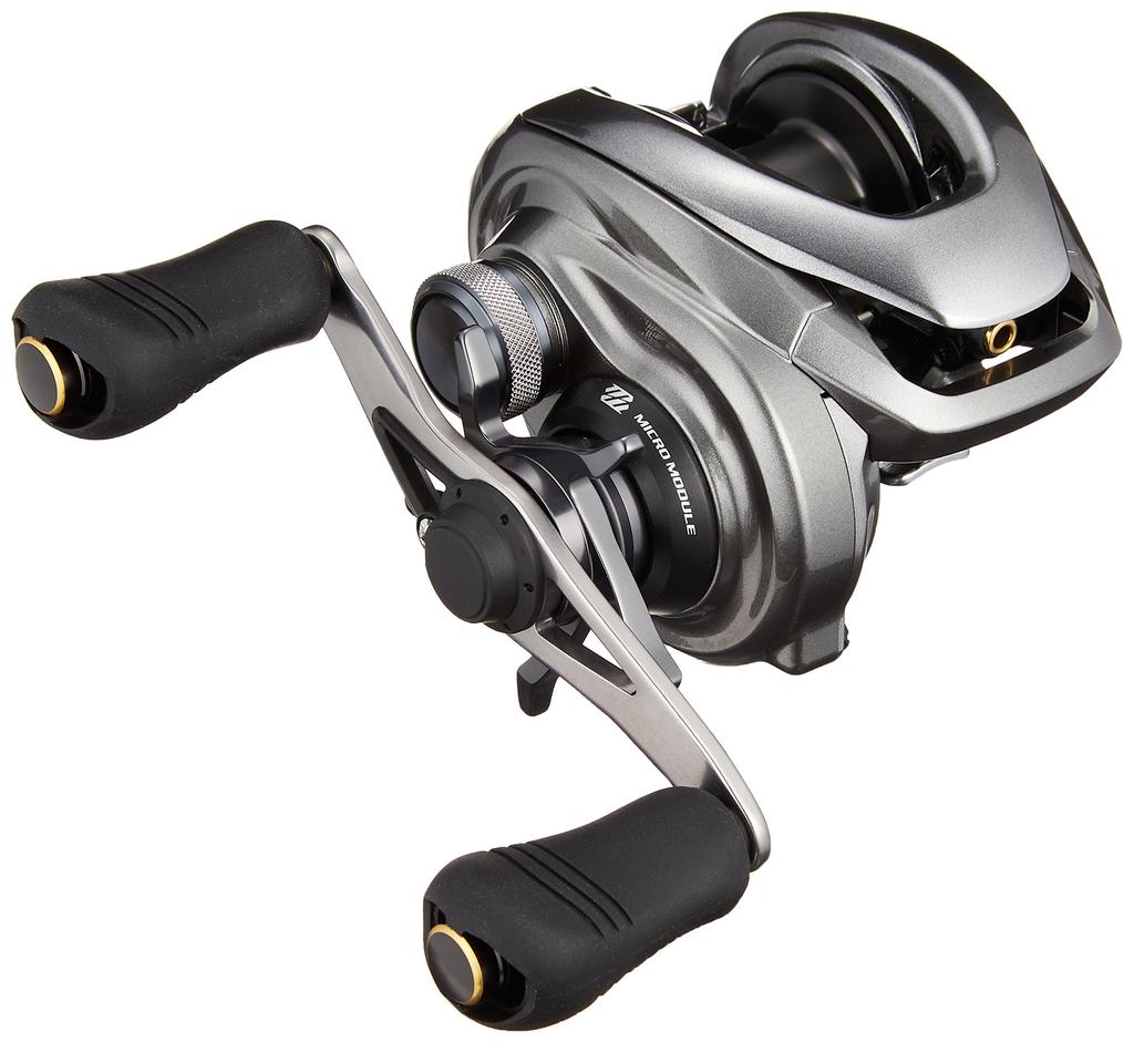 SHIMANO Катушка для мультипликации Double Axis 15 Metanium DC HG с правой ручкой, универсальная