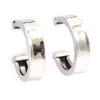 [J6216] - Silver 'Choregraphie' Hoop Earrings Ø 30 Mm