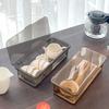 Прозрачный ящик для хранения чайного сервиза, чашка с крышкой и сливом, пылезащитный держатель для столовых приборов для кухни