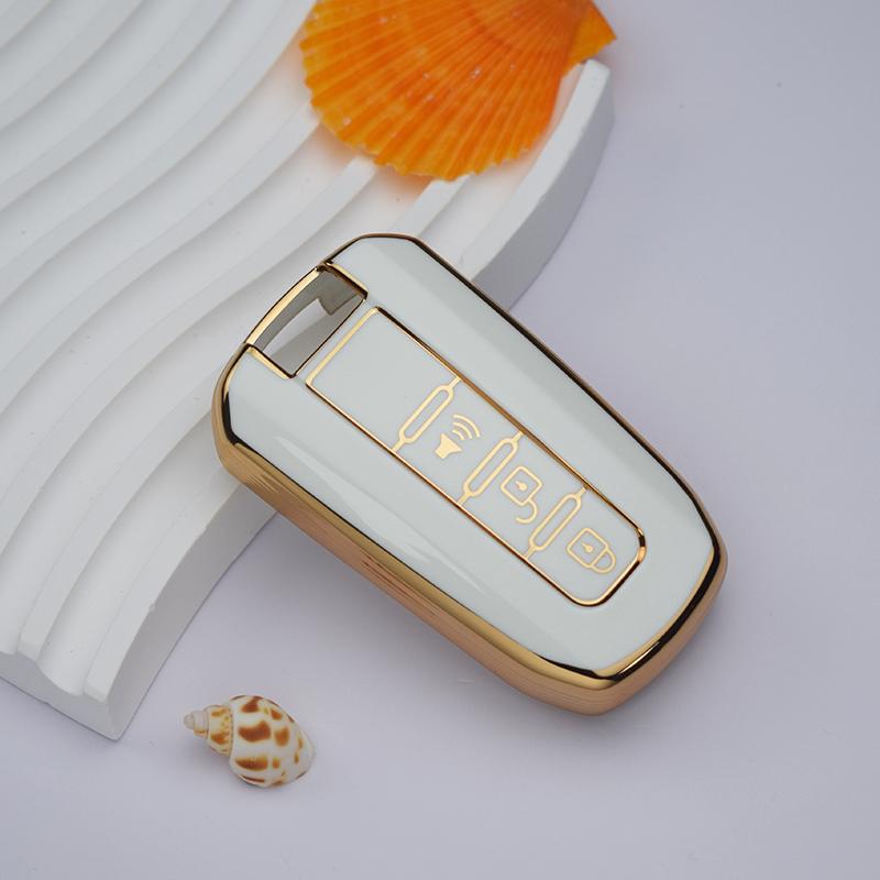 3 4 кнопки ТПУ смарт-чехол для автомобильных ключей брелок для Ssangyong Korando Rexton Actyon Kyron Rodius Tivolan Korando C Rexton W держатель брелок в виде ракушки