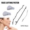 40 шт. мгновенные невидимые наклейки для лица, шеи, глаз, двойной подбородок, ленты V-образной формы