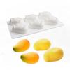 1 Pc 6 with Mango Jelly Mousse Cake Mold Ice Cream Football Silicone Mold DIY Chocolate Fondant Mold Baking Mold