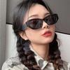4727 Fashion Line Sunglasses Women'S 2024 New Plain And Thin Glasses High-End Street Sunglasses
