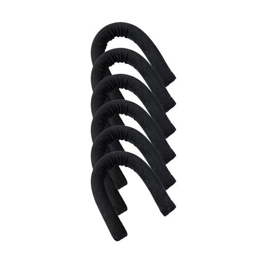 6 шт., бигуди для волос без нагрева, для женщин и девочек, для сна, на ночь, ленивые, большие, волнистые