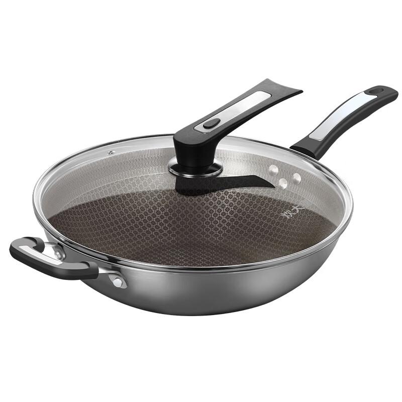 COOKER KING Вок из нержавеющей стали 304 с тиснением