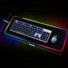Большой светодиодный RGB коврик для мыши для игр Интерактивное и захватывающее ощущение во время игры 800 мм x 300 мм Реагирующий на звук, Динамичный, Реагирующий на голос