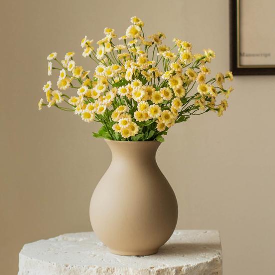 Искусственный цветок с зелеными листьями, реалистичный искусственный шелковый цветок для дома, офиса, свадьбы, вечеринки, помещения, улицы, искусственный цветок, украшение