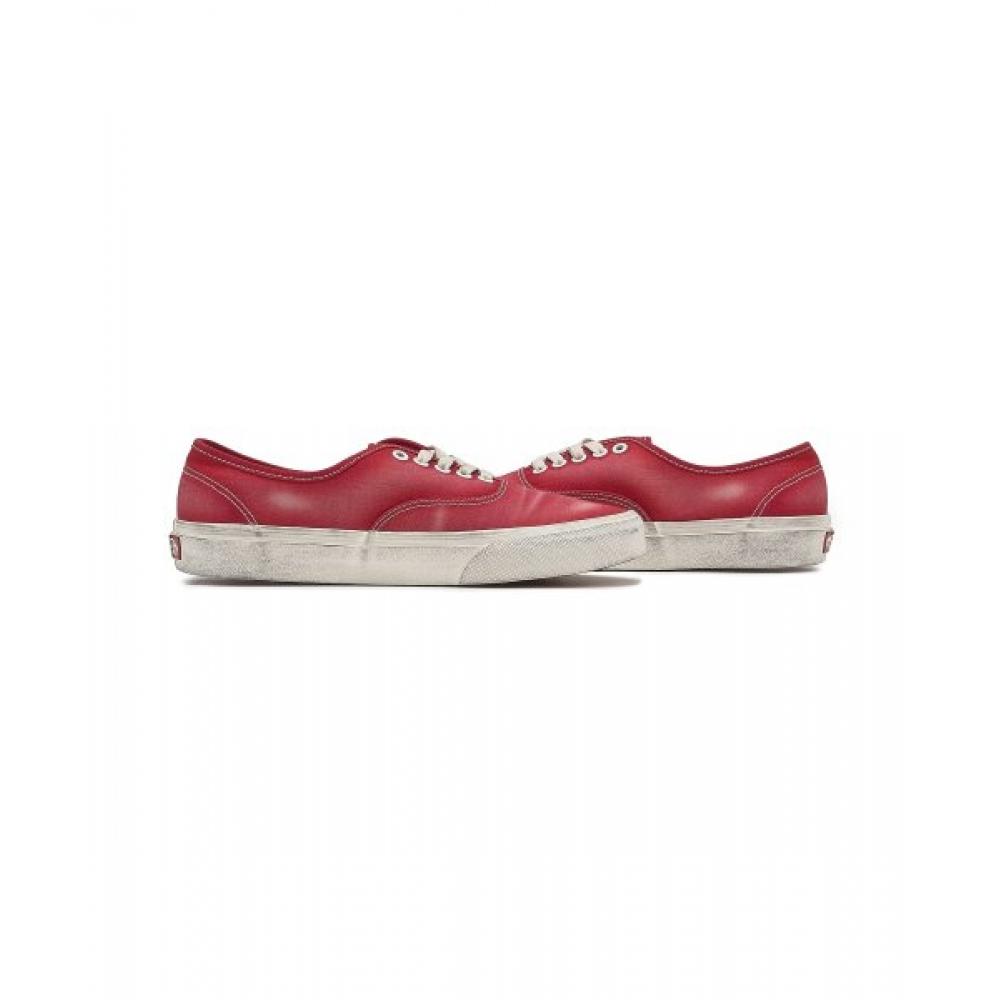Vans Аутентичный волнистый вымытый красный Vn000bw5cje1