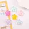 Ice Transparent Candy Color Star Glitter Resin Hairpin DIY Accessories