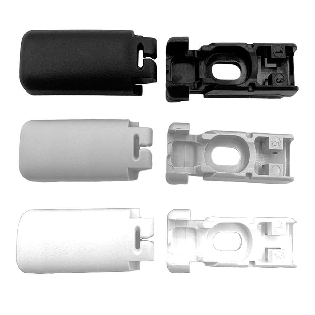 6Pieces Pleated Blind Base Clamping Brackets Tension Shoes with Screws Set for Secure Window Shade Easy Installation