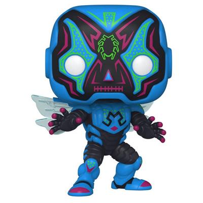 DC Comics Blue Beetle Dia De Los DC Glow, США Exc. Поп! винил