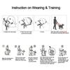 Adjustable Non Pull Training Leash Leader Harness Dog Head Collar Dog Halter Dog Muzzle