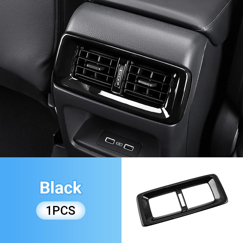 Автомобильные аксессуары для Honda CR-V CRV 6-го поколения 2023 2024 2025 Гибридный ABS Задний подлокотник Воздуховод Отделка Панель Накладка Накладка Рамка Наклейка