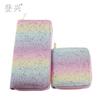 New Sequined Snake Pattern Laser Gradual Change Color PU Long Wallet, Student Card Bag Clutch Bag
