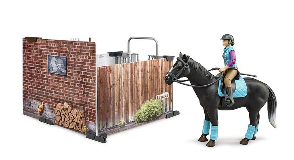 Bruder 62506 Bworld Конюшня, Мульти