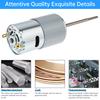 795 Ship Model DC Motor 8000RPM 12V Long Shaft High Torque Motor for Bait Boat / Ship Model / Blender, 795 DC Motor