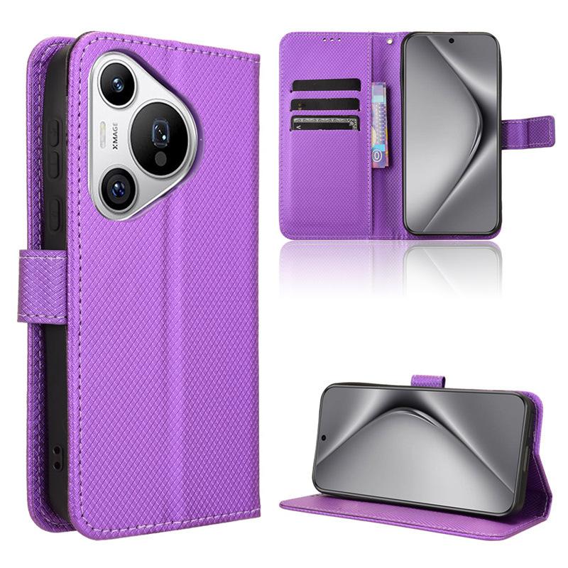 Flip Cover For Huawei Pura 70 Pro/Pura 70 Pro+/Pura 70 Ultra Leather Case [Flip Vintage Leather] Shockproof Durable Retro Phone Case
