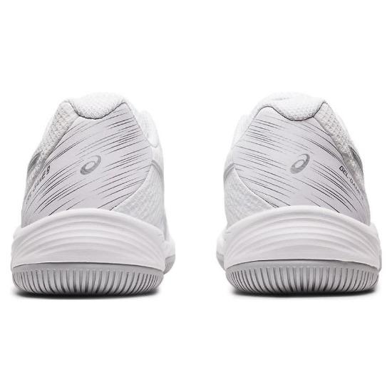 Asics Белые женские кроссовки Gel Game 9 из чистого серебра 1042A211-100