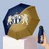 Мини 5-складной карманный зонт FC Zürich Компактный Легкий Защита от УФ-лучей Дождя Солнца Зонт Портативный Дорожный Зонт
