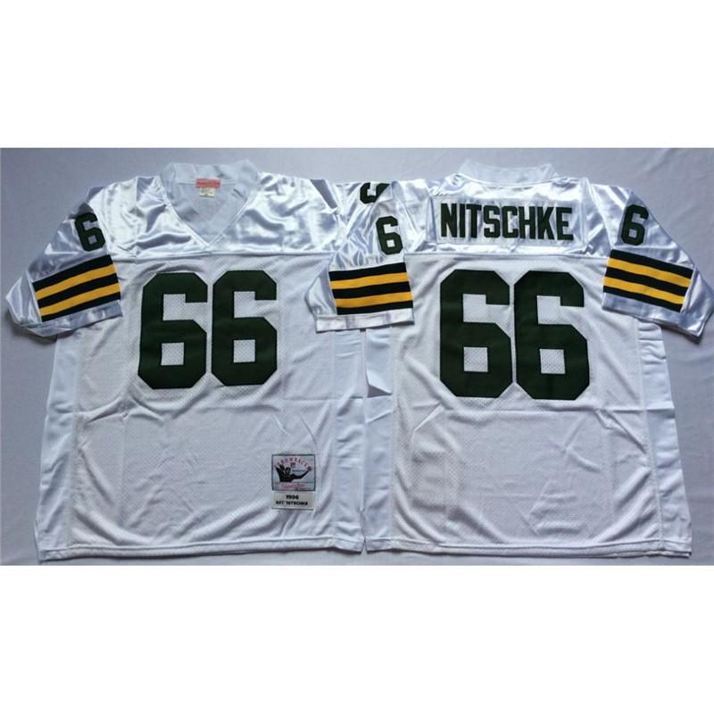 Green Bay Packers NFL Retro Jersey Men Women Cotton Blend Sports Fan Apparel Size S To XXXL