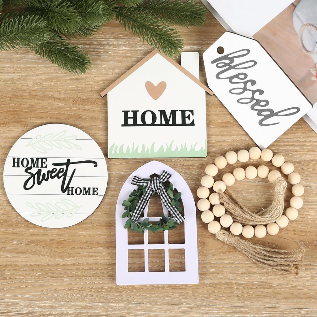 Многоуровневый набор подносов с суккулентами и растениями - Декор для дома на кухне