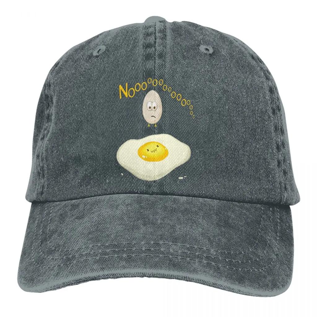 Стираная мужская бейсболка Sad Trucker Snapback Кепка Dad Hat Kawaii Gudetama Анимированные персонажи Кепки для гольфа