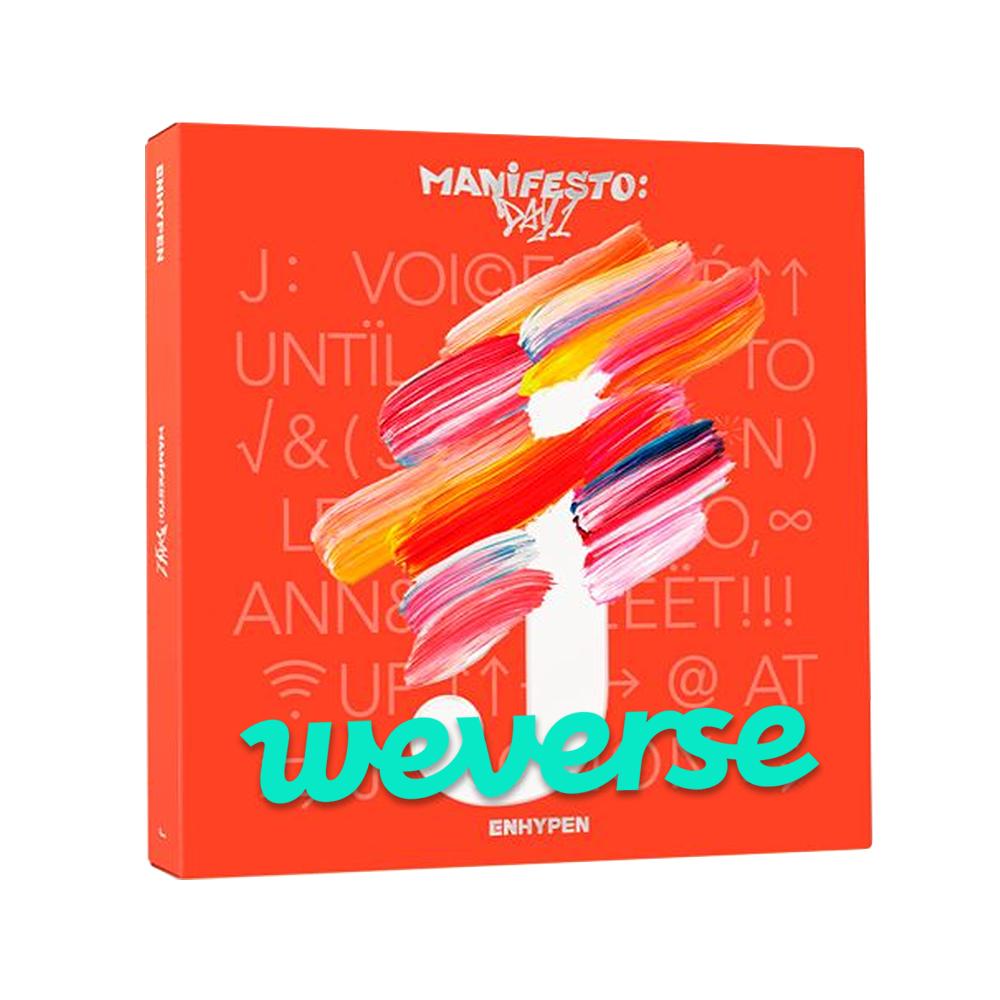 ENHYPEN MANIFESTO : DAY 1 (ENGENE Ver.) Incl. Weverse Gift