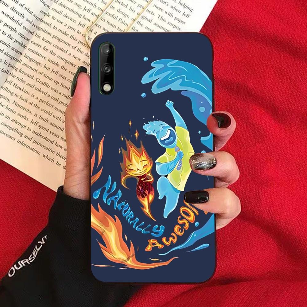Hit Animated Film E-ELEMENTAL Phone Case For Huawei Honor 10 Lite 9 20 7A 9X 30 50 60 70 Pro Plus Soft Silicone Cover