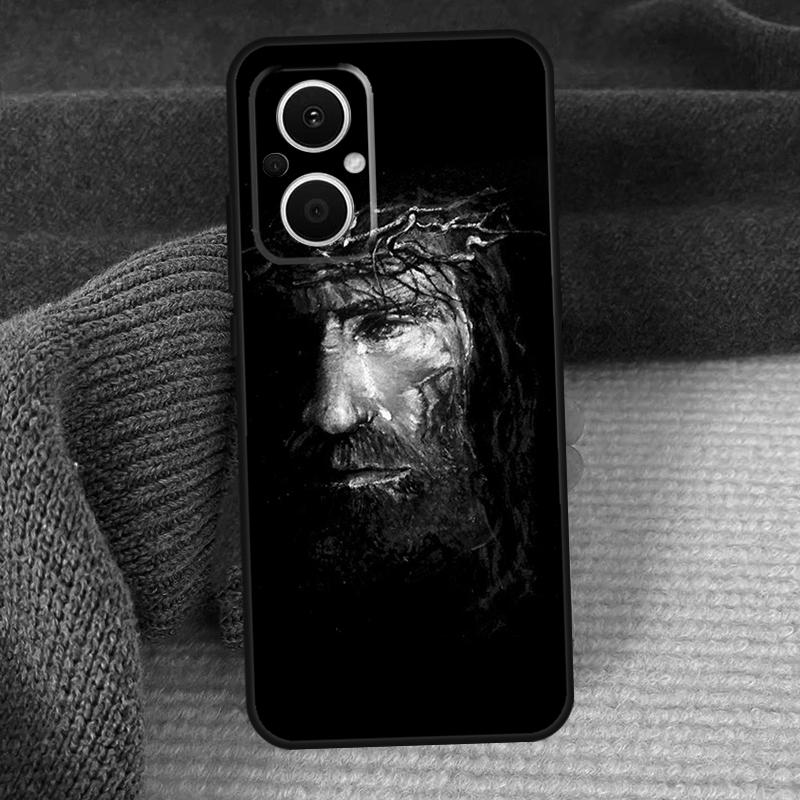 Чехол для телефона Иисус для OPPO Reno 12F 12 13 F 11 8T 7 8 10 Pro OPPO Find X5 Lite X3 X6 X8 Pro