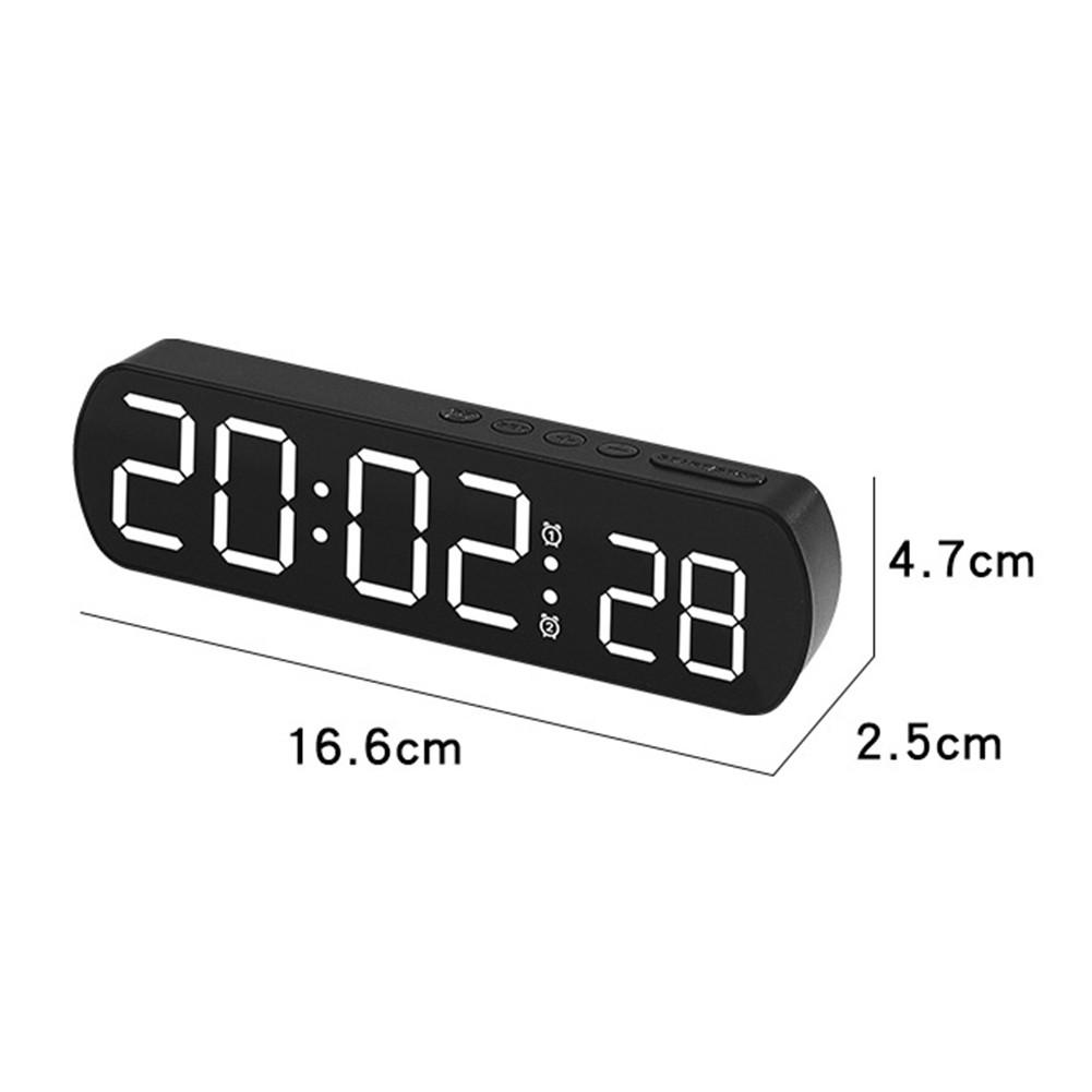 Электронные часы светодиодные многофункциональные часы с несколькими будильниками и температурой