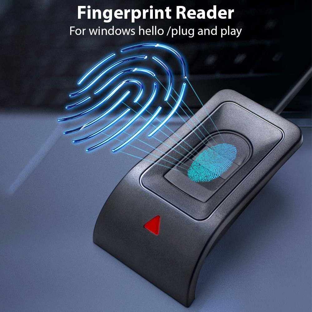 USB Fingerprint Reader Desktop Biometric Scanner Password Free Operation Fingerprint Scanner for PC