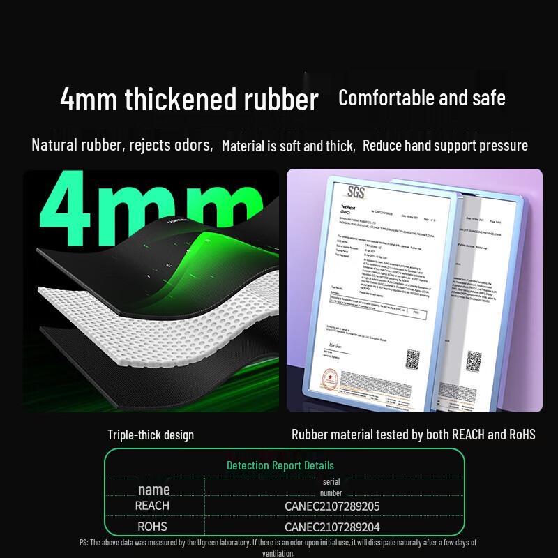 Игровой коврик для мыши и настольный коврик UGREEN