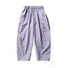 Mens Womens Quick-Dry Loose Cargo Pants Lightweight Windproof Water-Resistant Outdoor Hiking Trousers