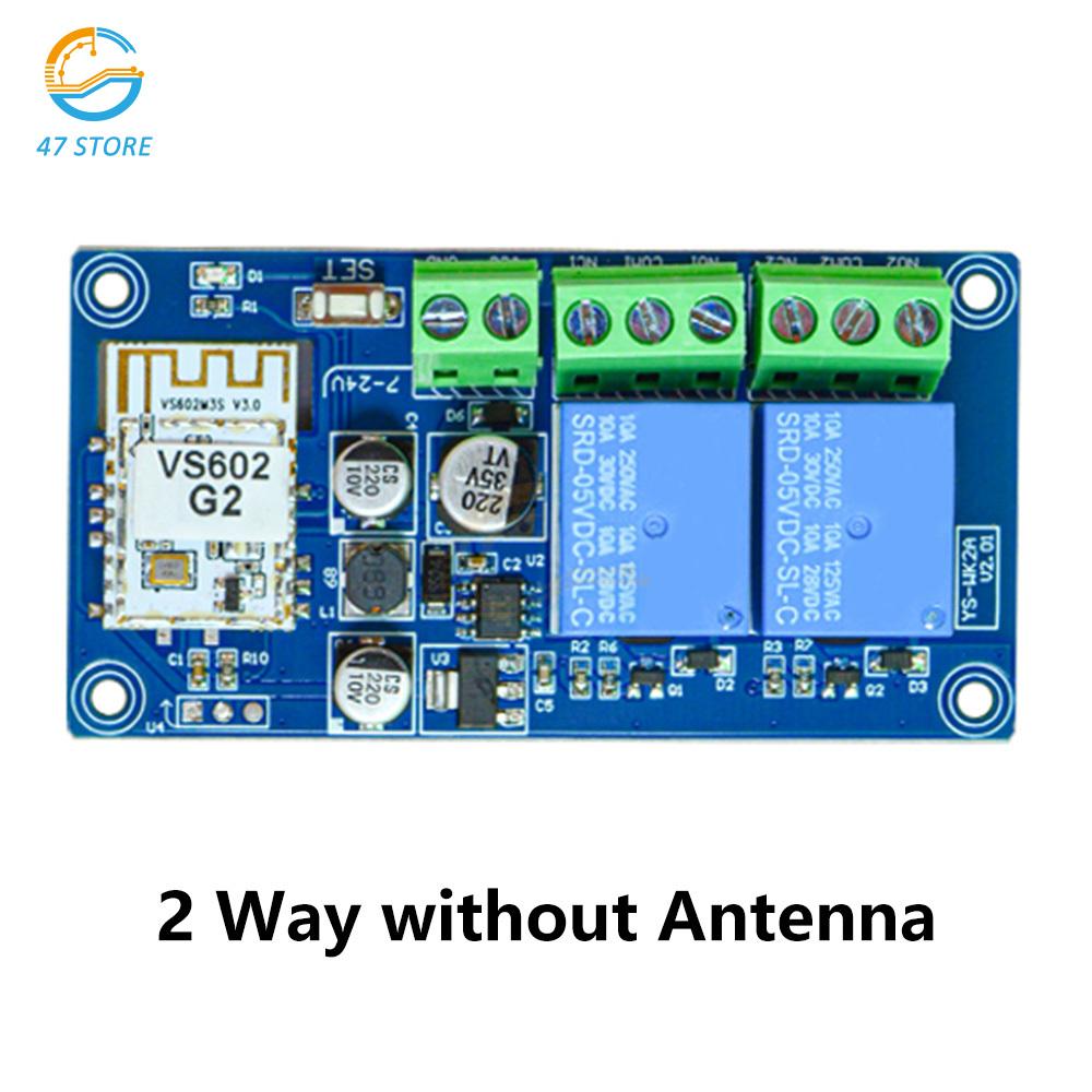 DC 7-24V WiFi Переключатель с дистанционным управлением Bluetooth Двойной режим Беспроводной релейный модуль 1/2/3/4-канальный реле Умный дом Автоматизация